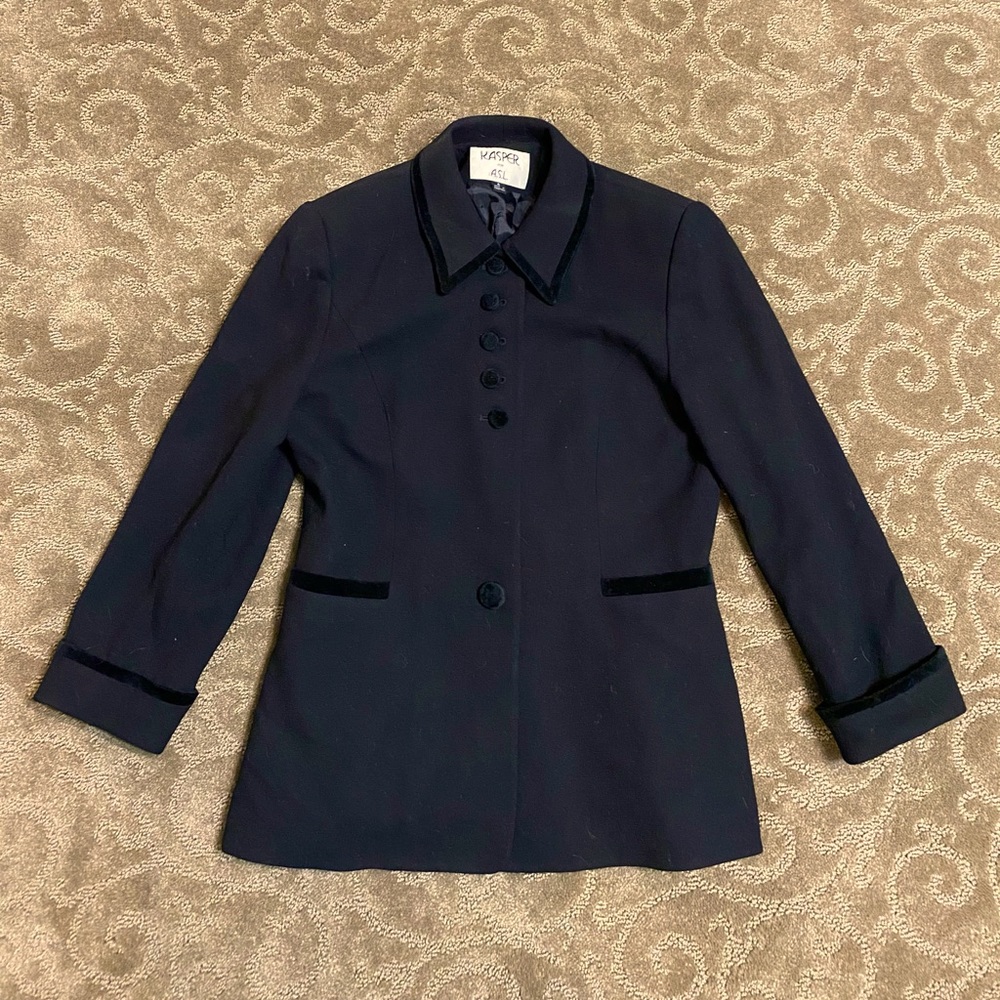 Kasper Black Wool Jacket